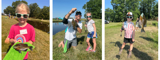 The Ike Foundation visits Coombs Barnyard Farm Camp