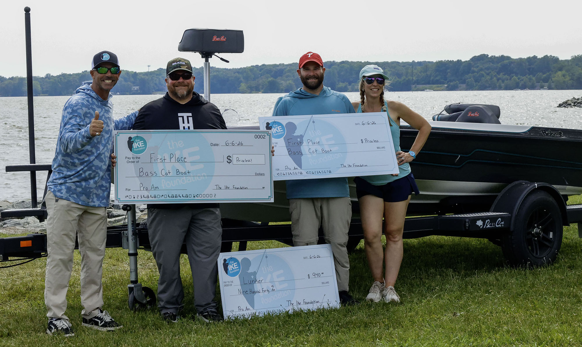 The Ike Foundation 11th Annual Pro-Am Bass Tournament Winners